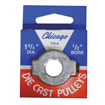 CHICAGO DIE CASTING PULLEY 1-3/4X1/2"" 175A5